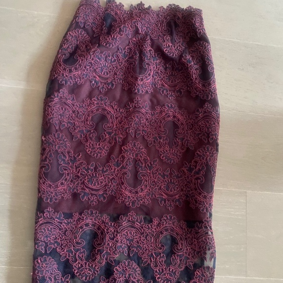 SANDRO 2 tone lace skirt, size 1 - Picture 1 of 8